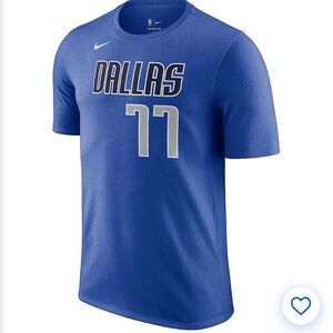 Nike Blue Dallas Mavericks Jersey Shirt